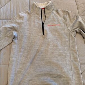 Vineyard Vines Light Gray Performance Pullover